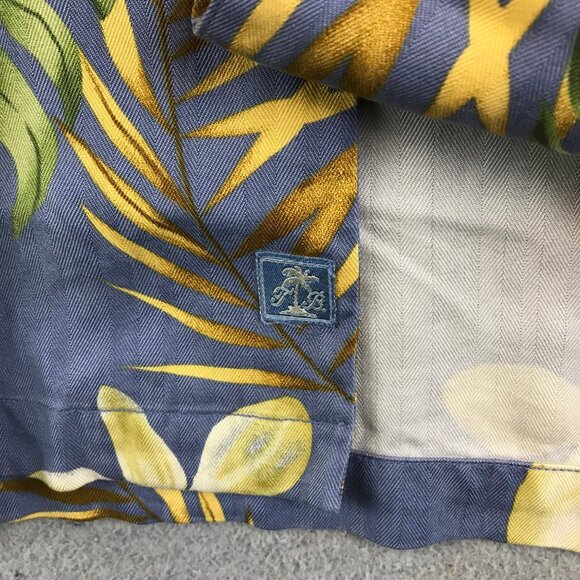Tommy Bahama Floral Hibiscus Short Sleeve Shirt Mens Size Medium 100% silk - Picture 3 of 8